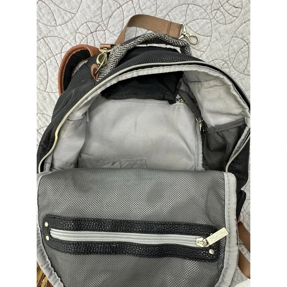 Itzy Ritzy Boss Backpack Diaper‎ Bag Coffee & Cream